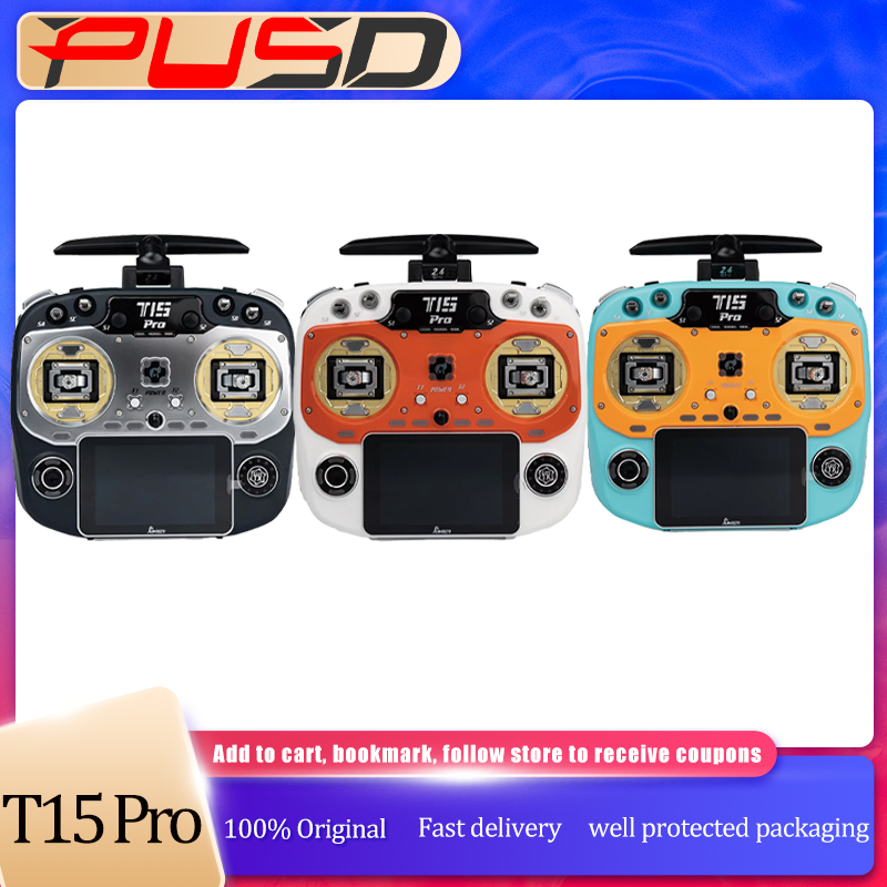 Drone Gimbal Controller - Remote Controller T15 Pro 2.4Ghz HALL