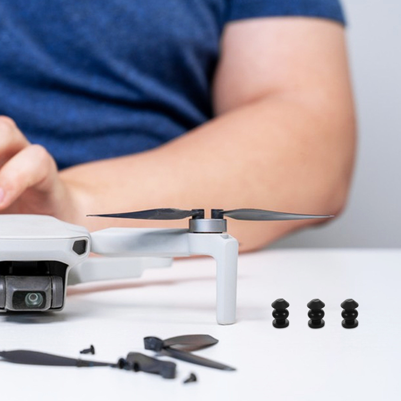 10Pcs Drone Gimbal Shock Absor - Drone Gimbal Dampener ulasan dan harga