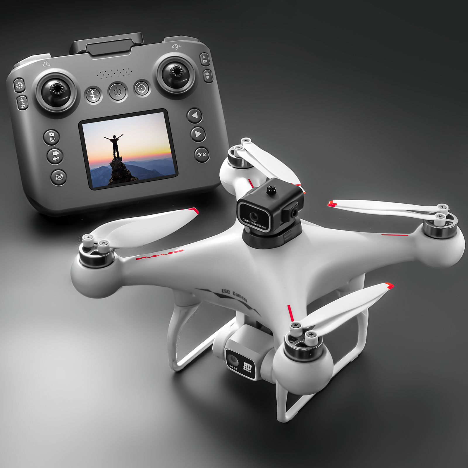 ZNLYRION S116 RC Drone Brushle - Drone Gimbal Brushless ulasan dan harga