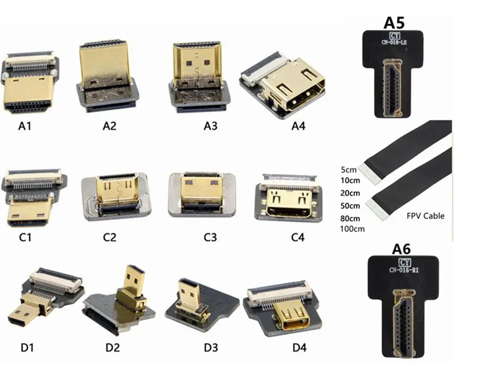 FPV Micro Mini HDMI-compat 90  - Drone Gimbal For Gopro ulasan dan harga