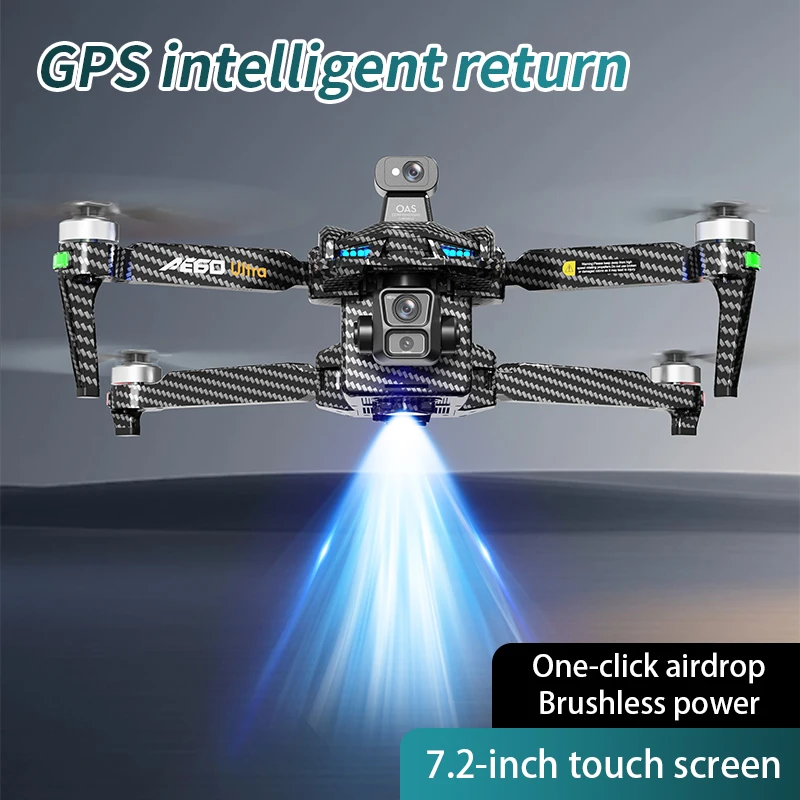2025 AE60 URTLA GPS Drone 8K C - Drone Gimbal Mount ulasan dan harga