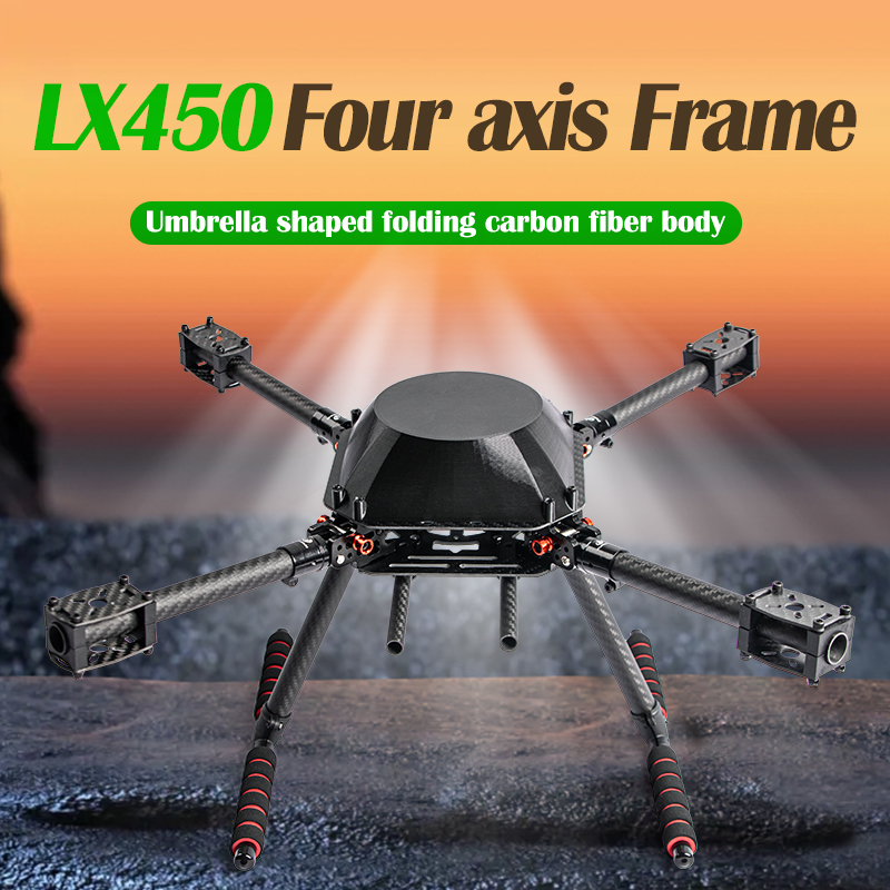 LX450 450mm full Carbon fiber  - Drone Gimbal For Mirrorless ulasan dan harga