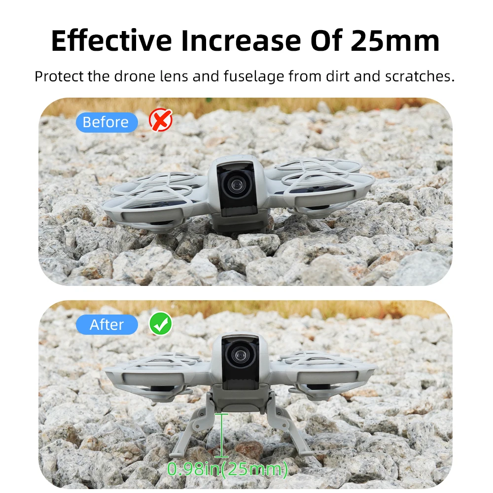 Foldable Landing Gear for DJI  - Drone Gimbal Mount ulasan dan harga