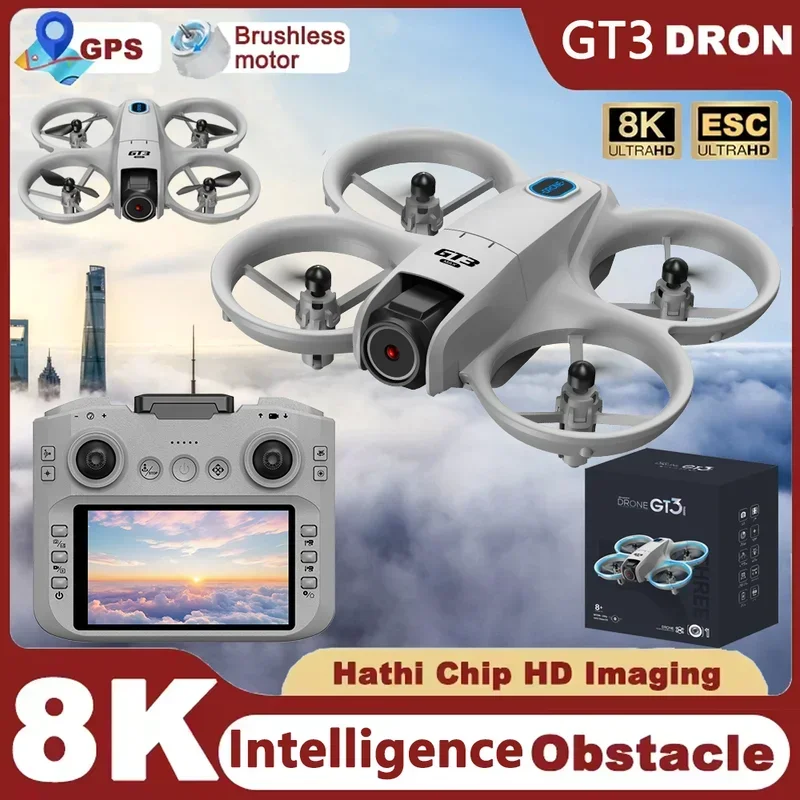 GT3 Mini NEW Drone Rc Quadcopt - Drone Gimbal 2 Axis ulasan dan harga
