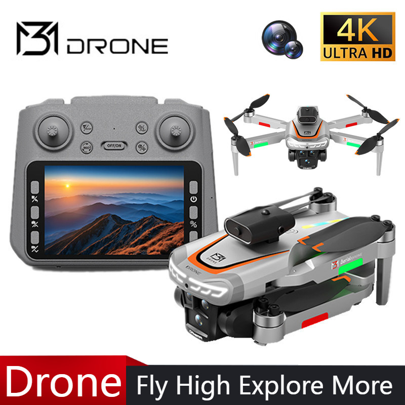 M3 Professional Drone 4K HD Ae - Drone Gimbal 2 Axis ulasan dan harga