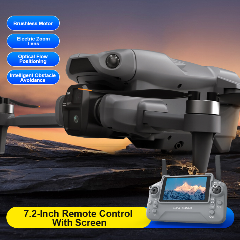 Aerial Photo LF682 Drone 8K HD - Drone Gimbal 3 Axis ulasan dan harga