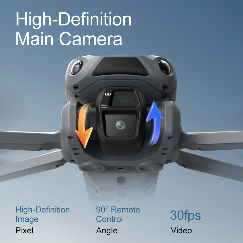 Aerial Photo LF682 Drone 8K HD - Drone Gimbal 3 Axis ulasan dan harga