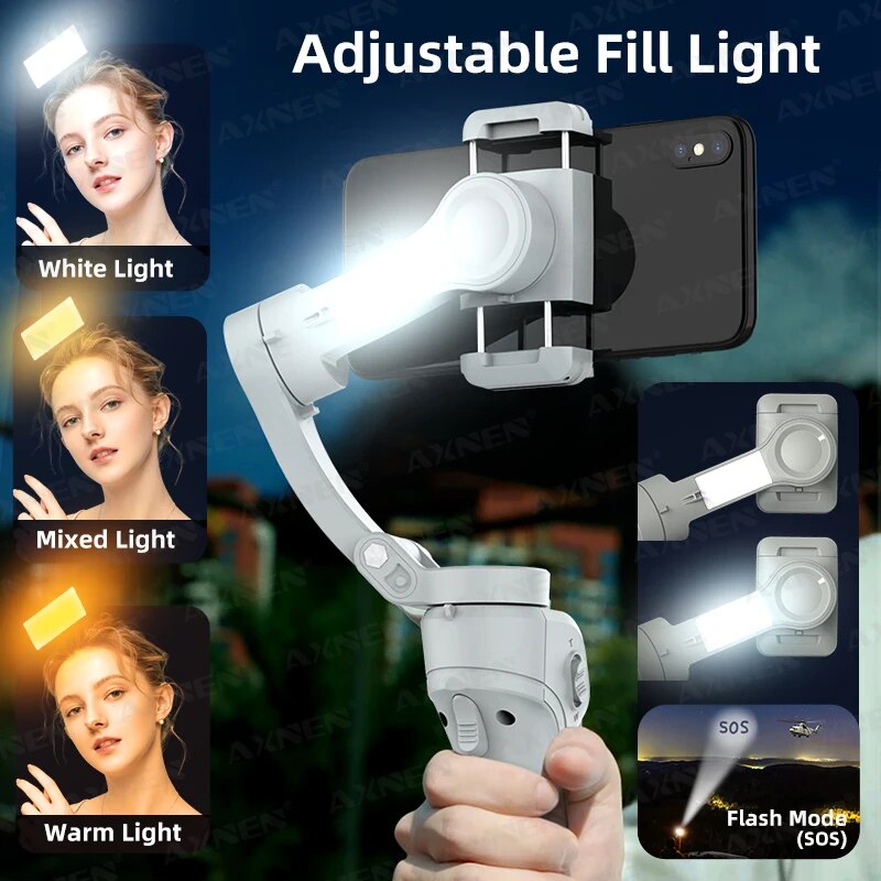HQ6 3-Axis Gimbal Handheld Sta - Drone Gimbal For Gopro ulasan dan harga