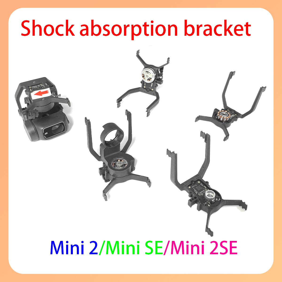 Original  min2/4k/se/2se gimba - Drone Gimbal Mount ulasan dan harga