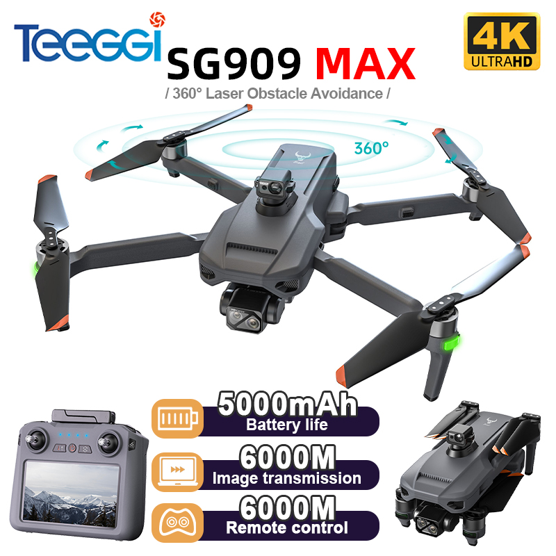 Teeggi SG909 MAX GPS Drone Wit - Drone Gimbal Case ulasan dan harga