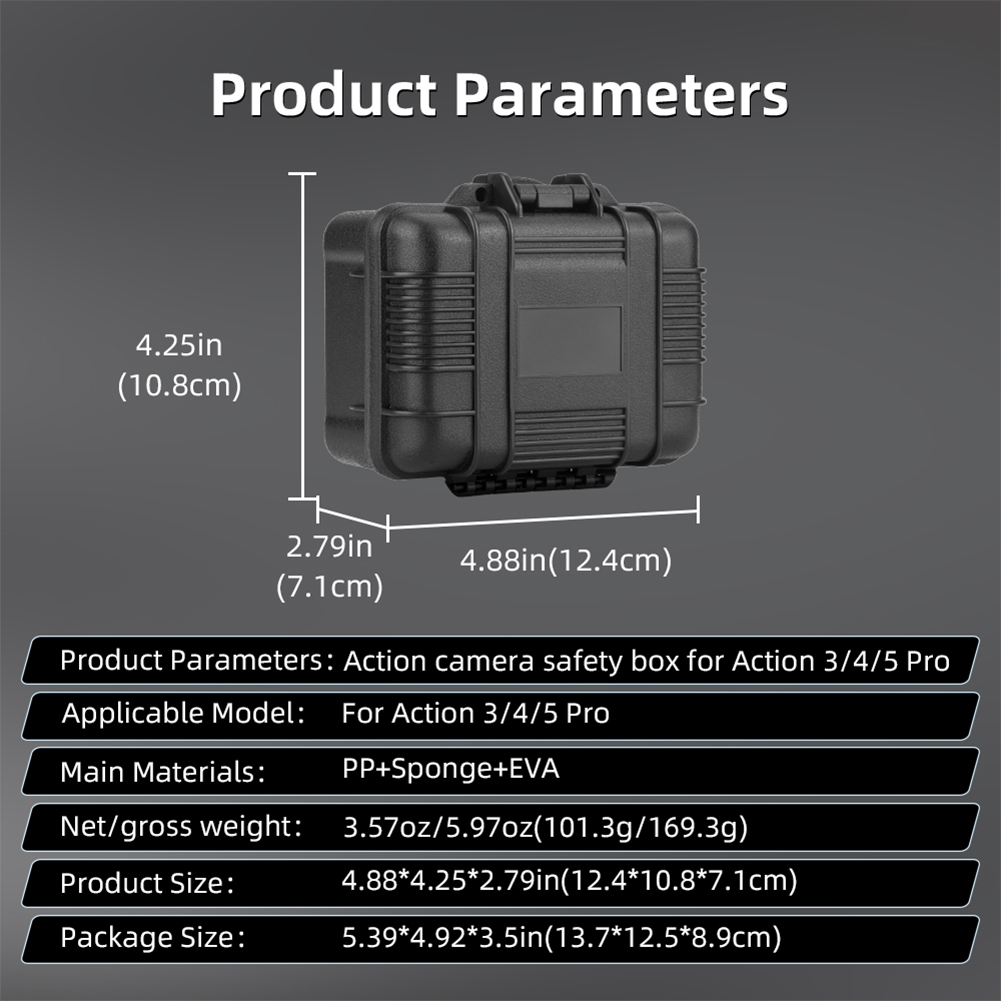 Hard Case Waterproof Box for D - Drone Gimbal Case ulasan dan harga