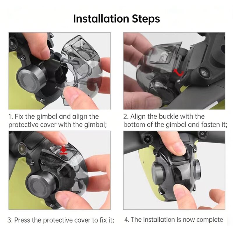 A93PHOT! Camera Lens Cap For D - Drone Gimbal Case ulasan dan harga