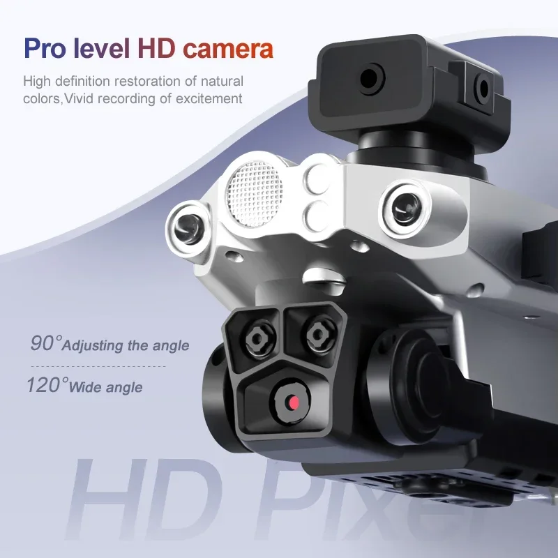 LU200 8K GPS Drone Triple Came - Drone Gimbal Mount ulasan dan harga