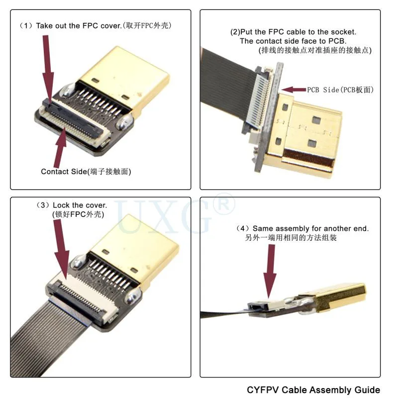 FPV HDMI-compatible Cable To M - Drone Gimbal For Gopro ulasan dan harga