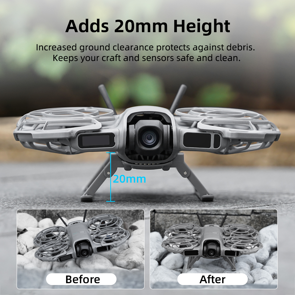 BRDRC Folding Landing Gear for - Drone Gimbal Mount ulasan dan harga