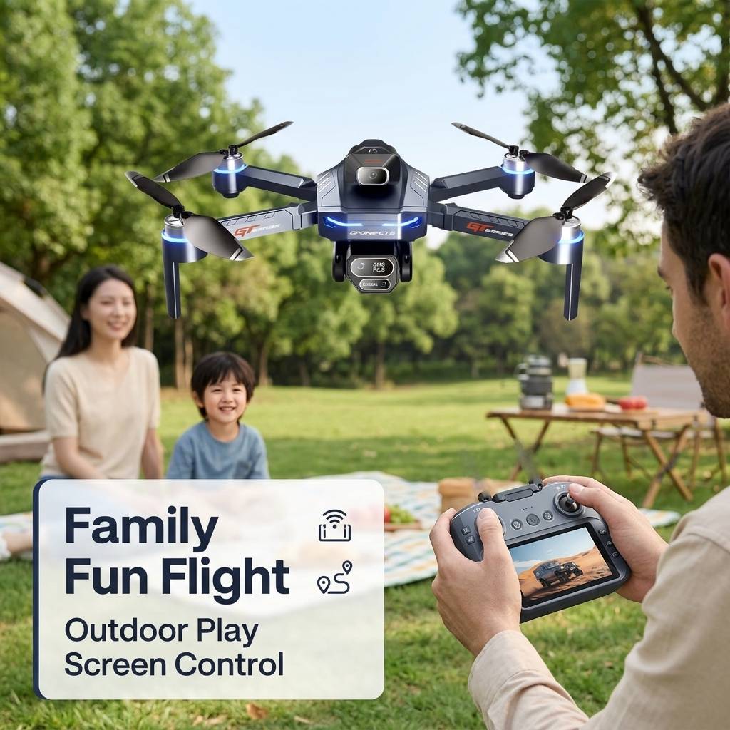 Homologado ANATEL Hot NEW Dron - Drone Gimbal 3 Axis ulasan dan harga