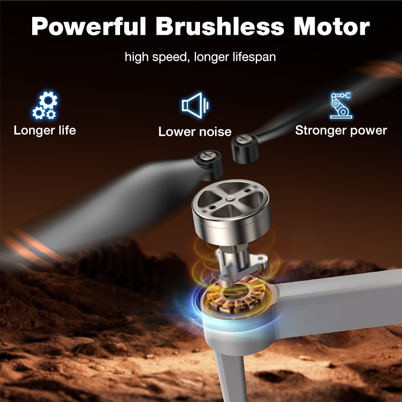 NEW Hot L017 Pro Drone Brushle - Drone Gimbal 3 Axis ulasan dan harga