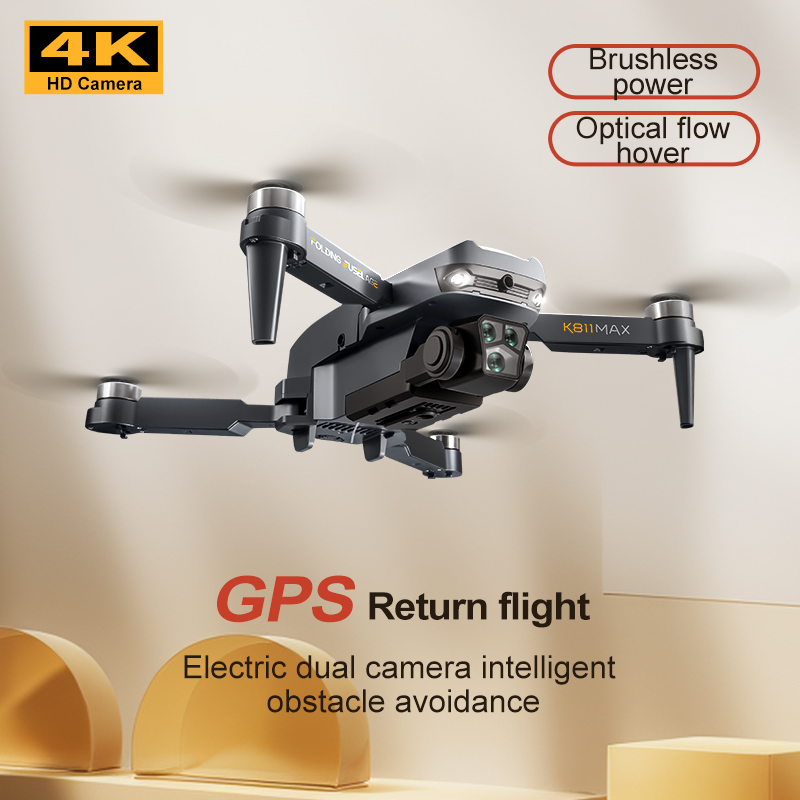 K811MAX Quadcopter Drone: Brus - Drone Gimbal Brushless ulasan dan harga